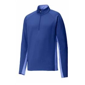 Sport-Tek® Stretch Contrast 1/2-Zip Pullover